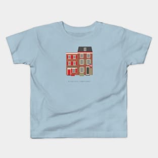 Elfreth's Alley, Philadelphia, Pennsylvania Kids T-Shirt